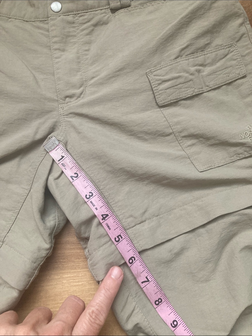 North Face Tan Nylon Convertible Outdoor Pants - Picture 8 of 13